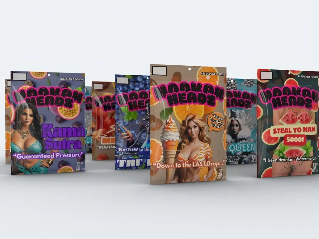 Shop Hookah Headz full pack lineup render