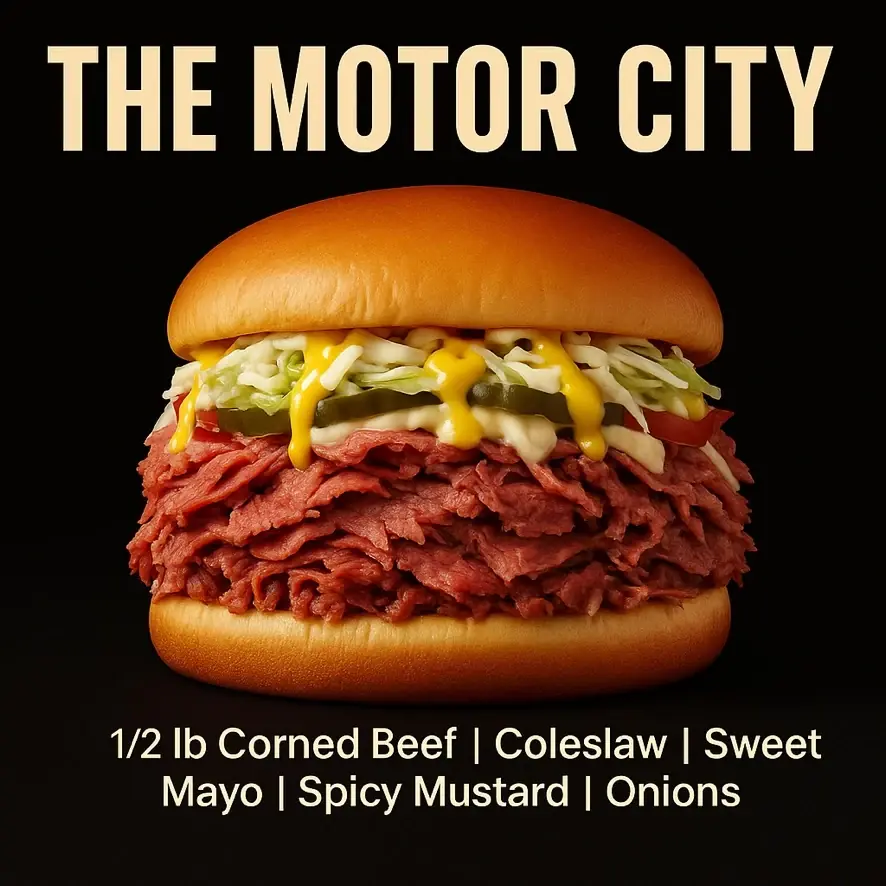 The Motor City corned beef